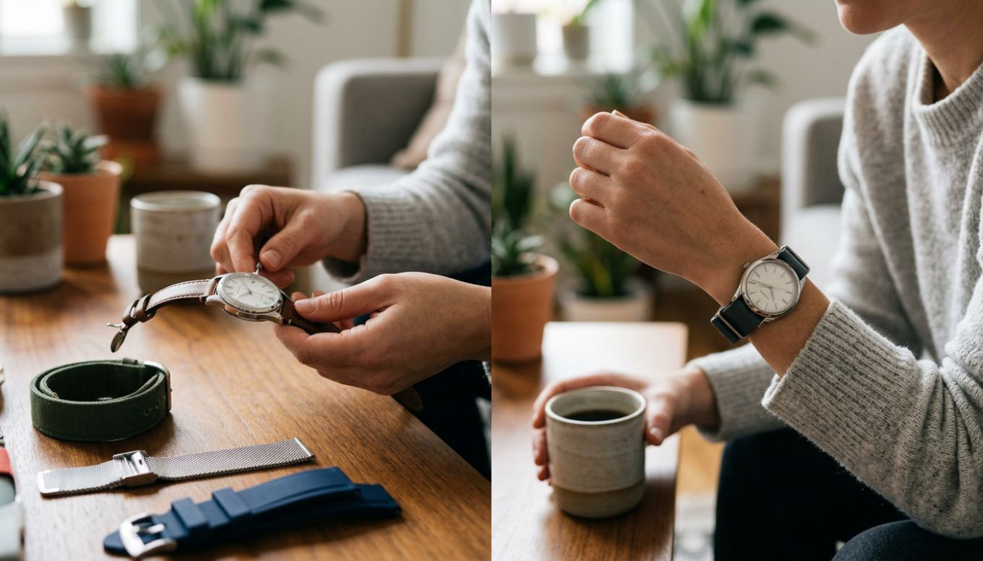 Cinturini intercambiabili: rivoluzionare il look di un orologio in pochi gesti